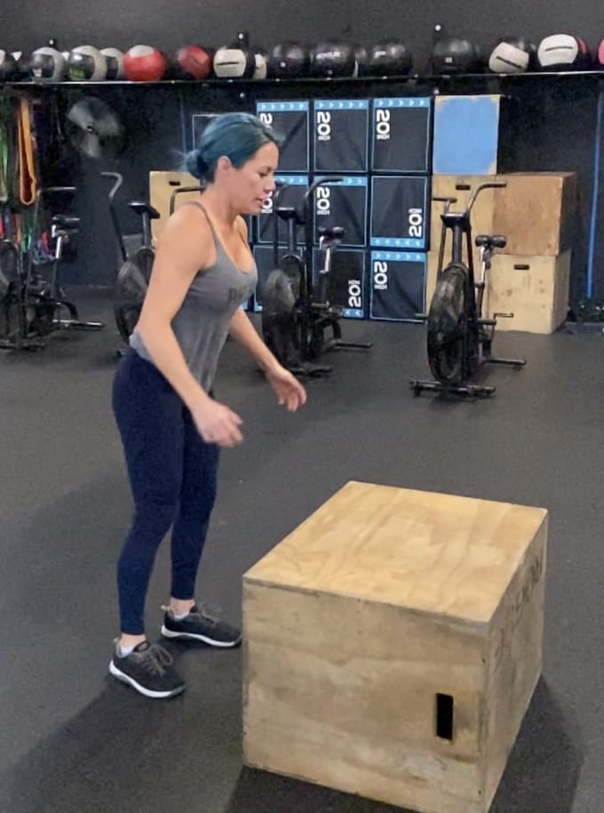 box jump 1 start