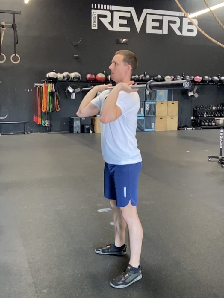 front Squat top