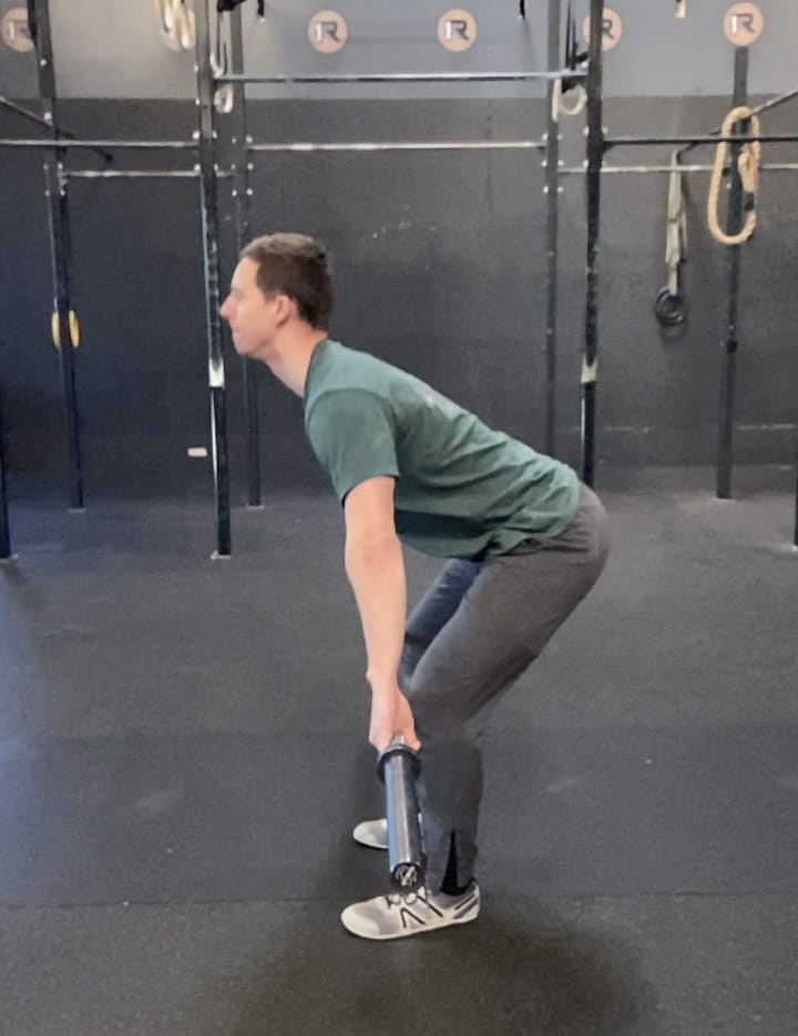 Technique Tuesday - Snatch 5 Snatch 2 first pull